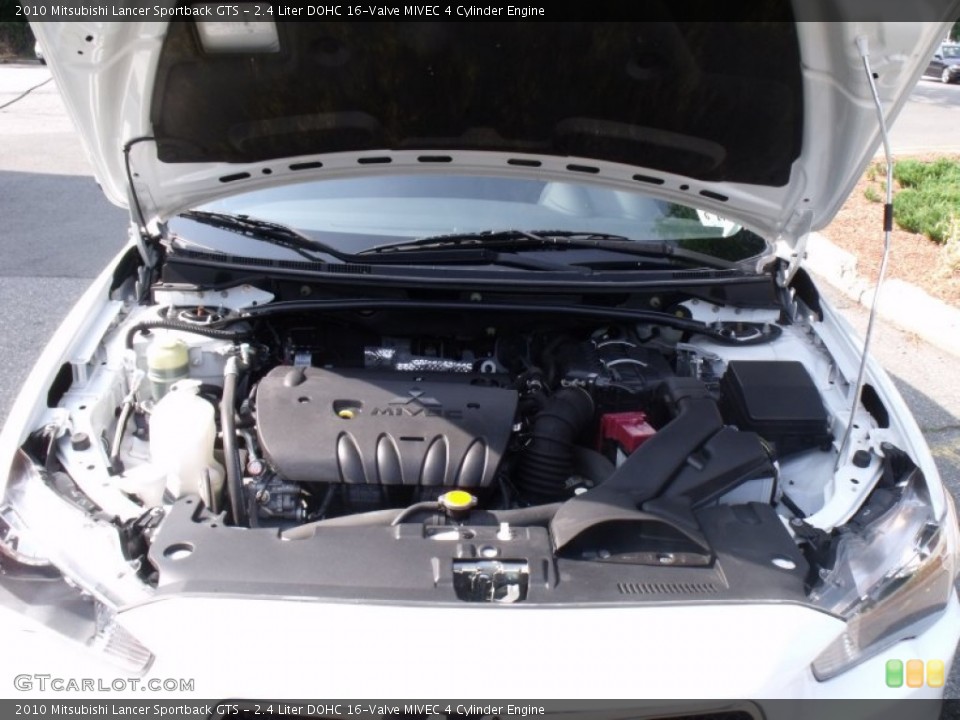 2.4 Liter DOHC 16-Valve MIVEC 4 Cylinder Engine for the 2010 Mitsubishi Lancer #69682617