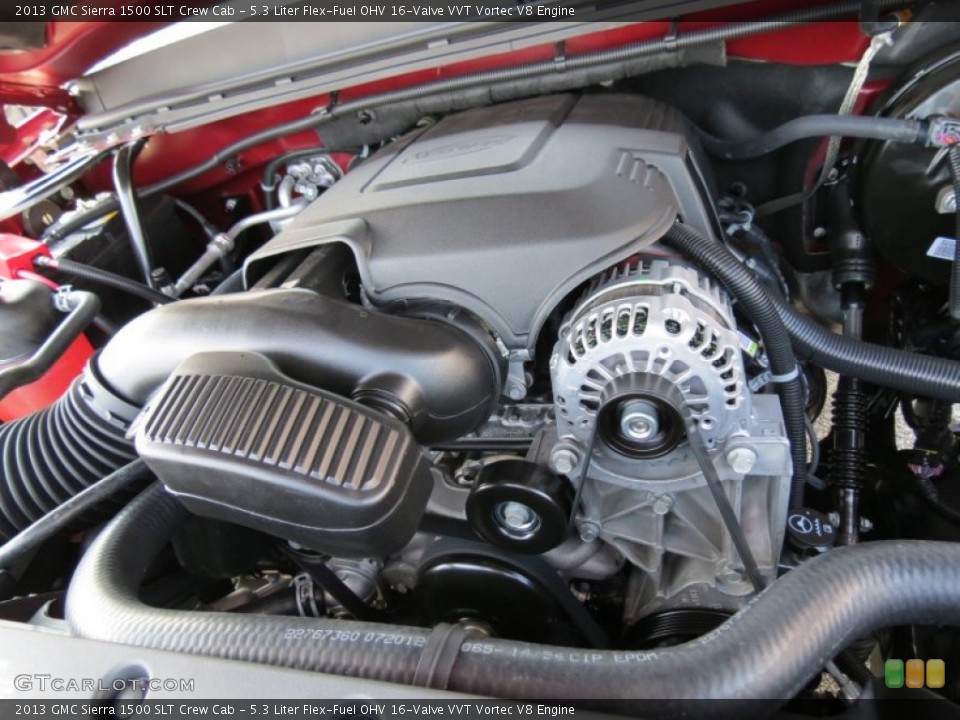 5.3 Liter Flex-Fuel OHV 16-Valve VVT Vortec V8 Engine for the 2013 GMC Sierra 1500 #69707493