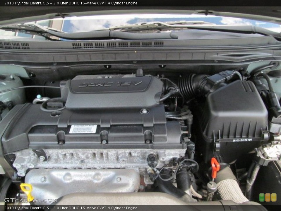 2.0 Liter DOHC 16-Valve CVVT 4 Cylinder Engine for the 2010 Hyundai Elantra #69708678