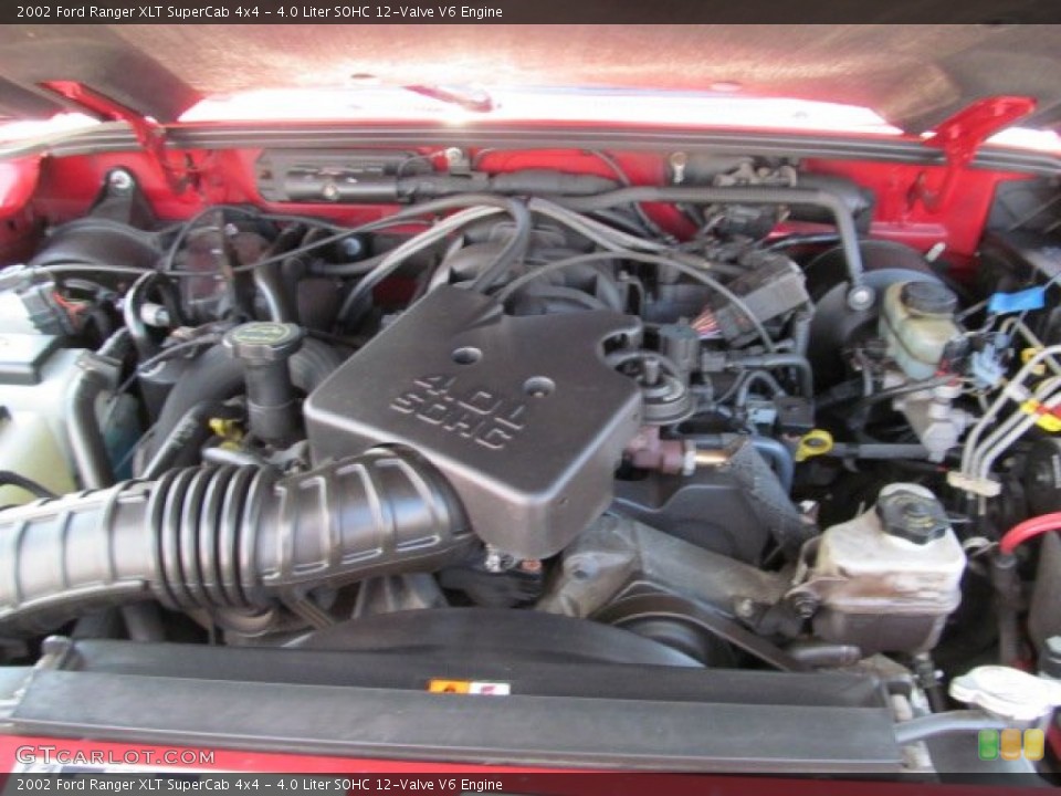 4.0 Liter SOHC 12-Valve V6 Engine for the 2002 Ford Ranger #69709755