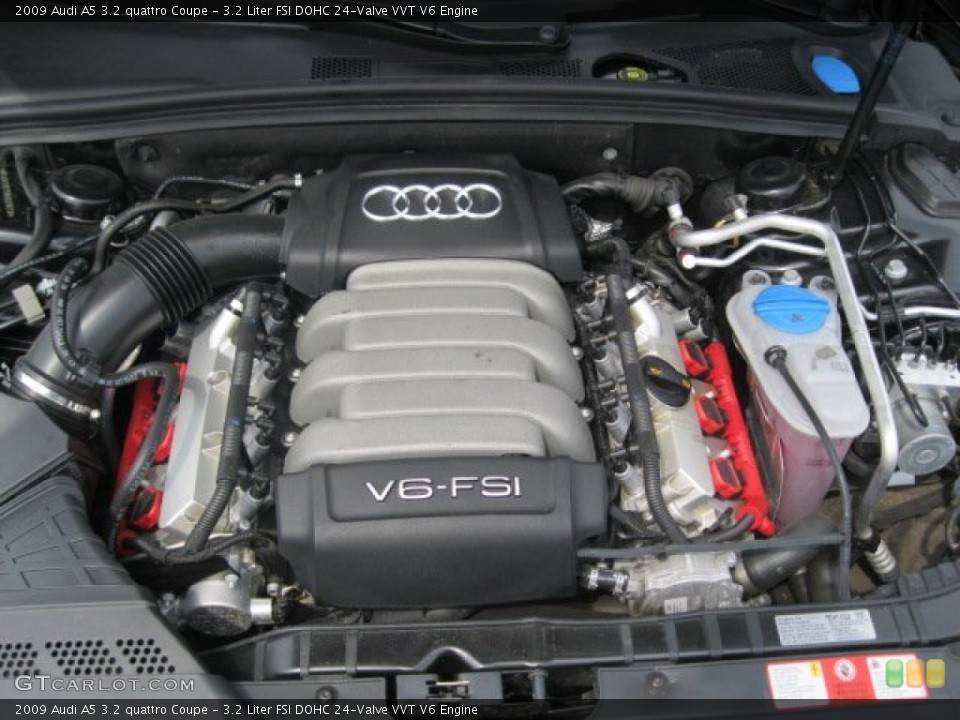 3.2 Liter FSI DOHC 24-Valve VVT V6 Engine for the 2009 Audi A5 #69711268