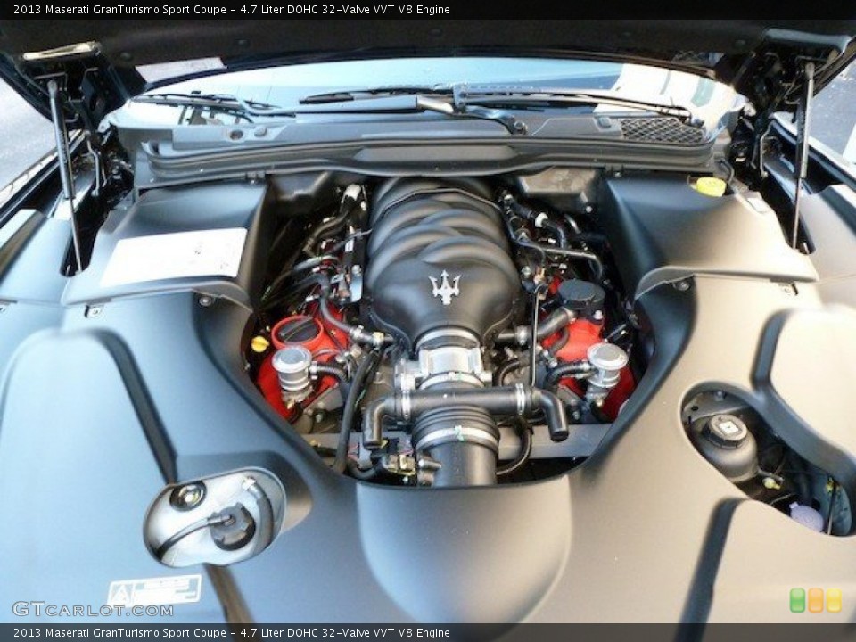 4.7 Liter DOHC 32-Valve VVT V8 Engine for the 2013 Maserati GranTurismo #69714183