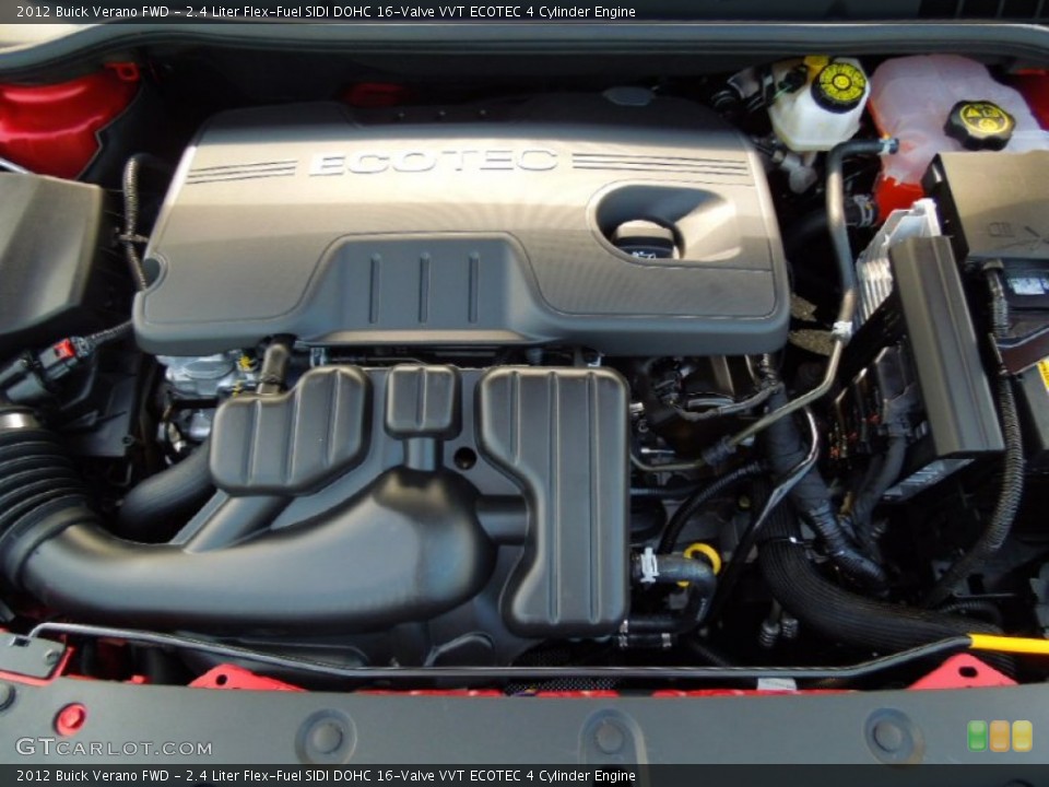 2.4 Liter Flex-Fuel SIDI DOHC 16-Valve VVT ECOTEC 4 Cylinder Engine for the 2012 Buick Verano #69721062