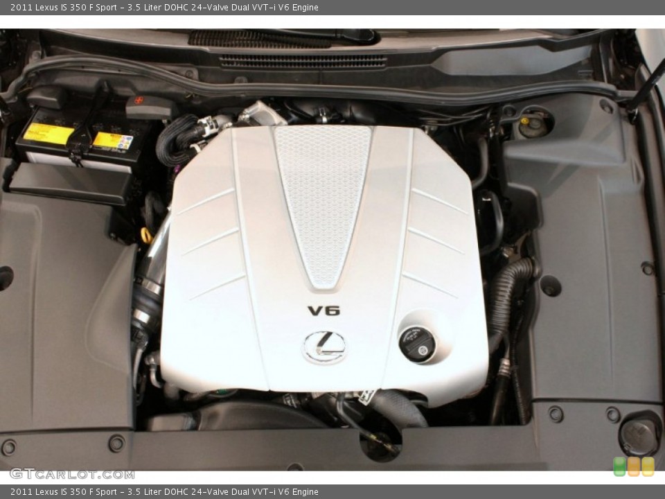 3.5 Liter DOHC 24-Valve Dual VVT-i V6 Engine for the 2011 Lexus IS #69722565