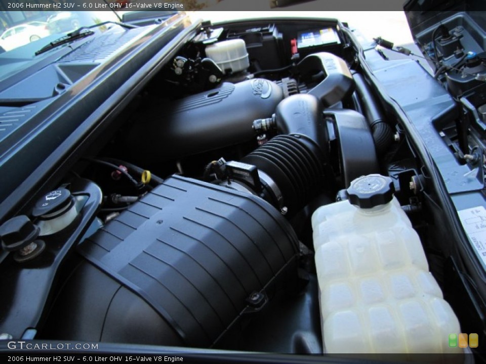 6.0 Liter OHV 16-Valve V8 Engine for the 2006 Hummer H2 #69725490