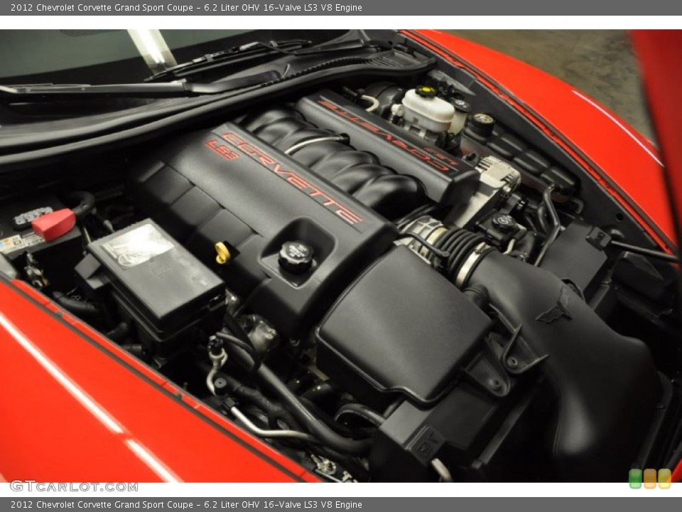6.2 Liter OHV 16-Valve LS3 V8 Engine for the 2012 Chevrolet Corvette #69759379