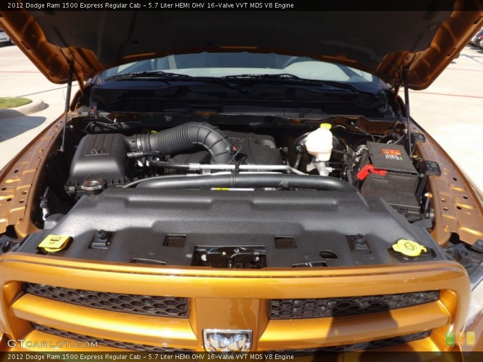 5.7 Liter HEMI OHV 16-Valve VVT MDS V8 Engine for the 2012 Dodge Ram 1500 #69764002