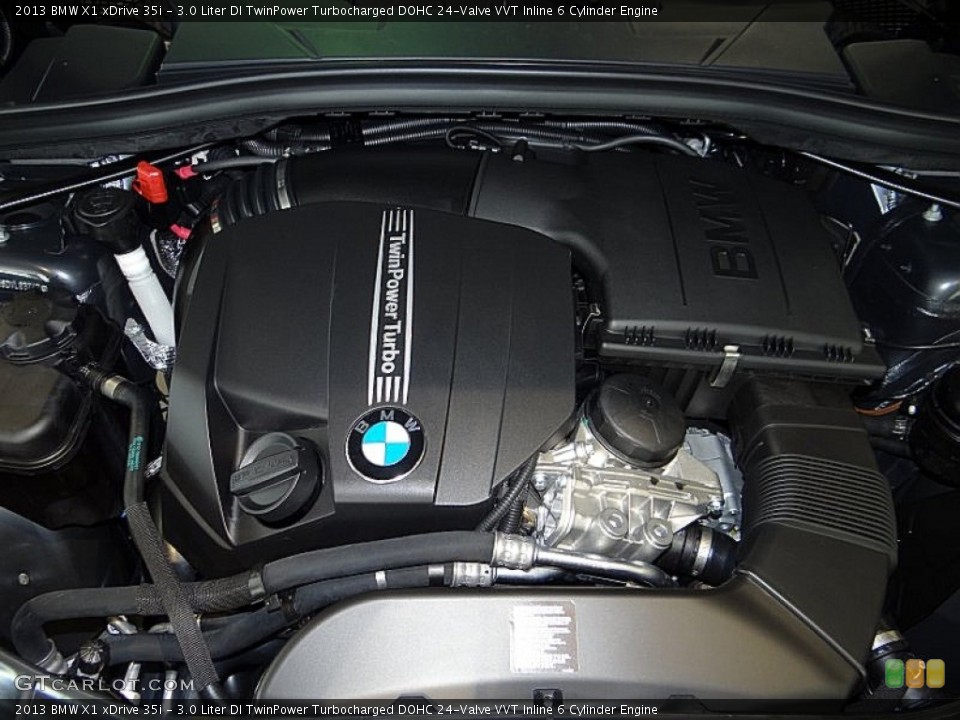 3.0 Liter DI TwinPower Turbocharged DOHC 24-Valve VVT Inline 6 Cylinder Engine for the 2013 BMW X1 #69768652
