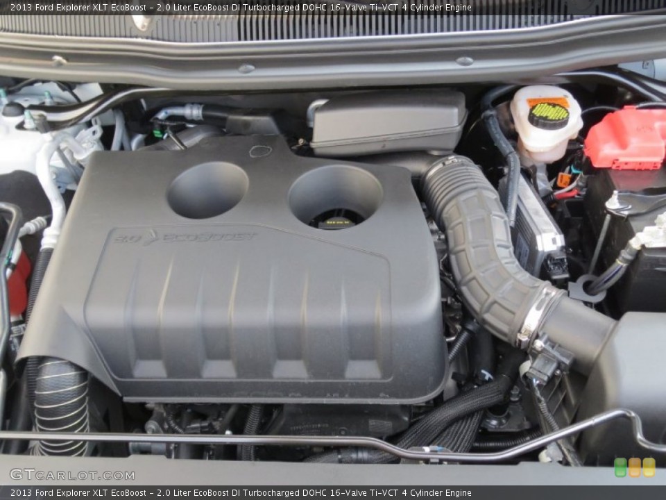 2.0 Liter EcoBoost DI Turbocharged DOHC 16-Valve Ti-VCT 4 Cylinder Engine for the 2013 Ford Explorer #69778270