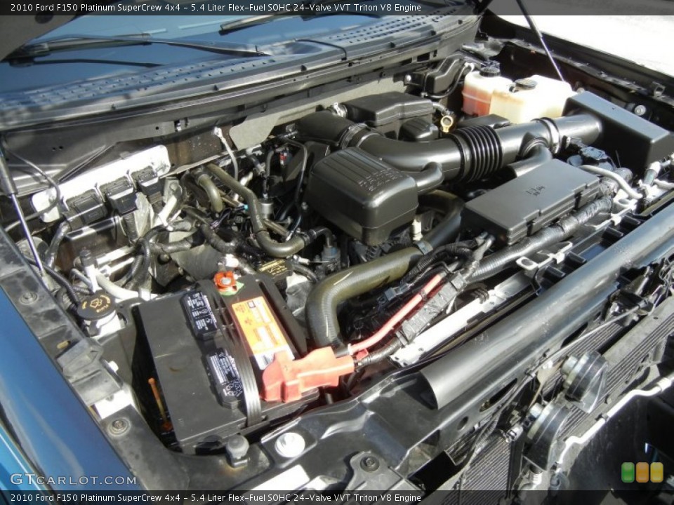 5.4 Liter Flex-Fuel SOHC 24-Valve VVT Triton V8 Engine for the 2010 Ford F150 #69793569