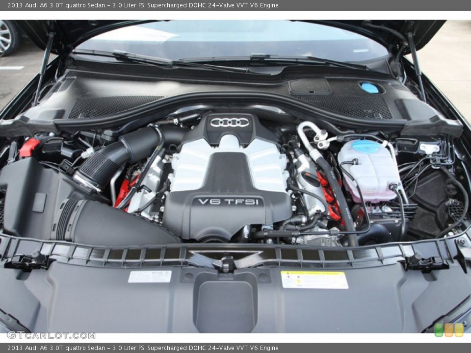 3.0 Liter FSI Supercharged DOHC 24-Valve VVT V6 Engine for the 2013 Audi A6 #69805516