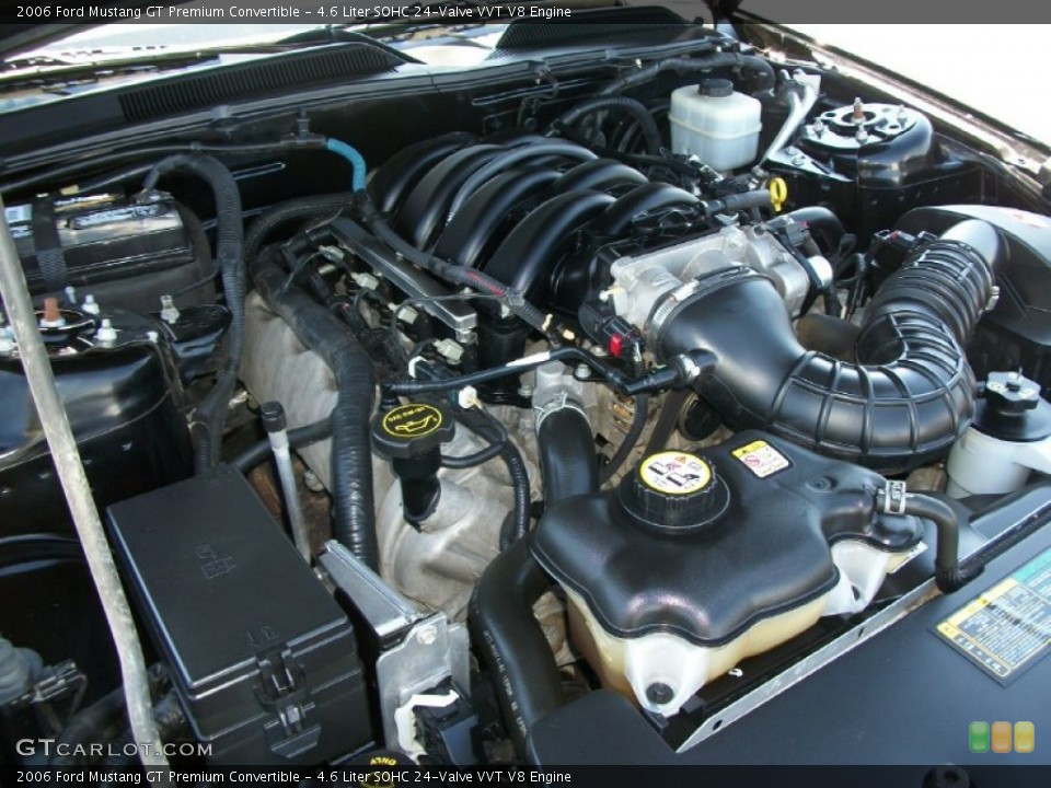 4.6 Liter SOHC 24-Valve VVT V8 Engine for the 2006 Ford Mustang #69810058