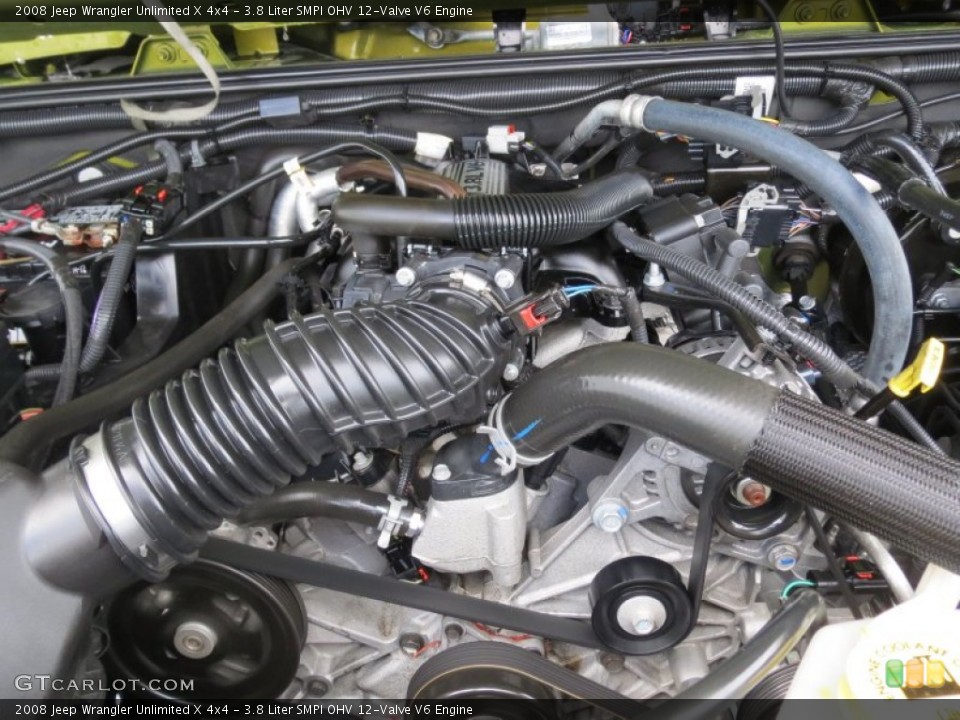 3.8 Liter SMPI OHV 12-Valve V6 Engine for the 2008 Jeep Wrangler Unlimited #69811354