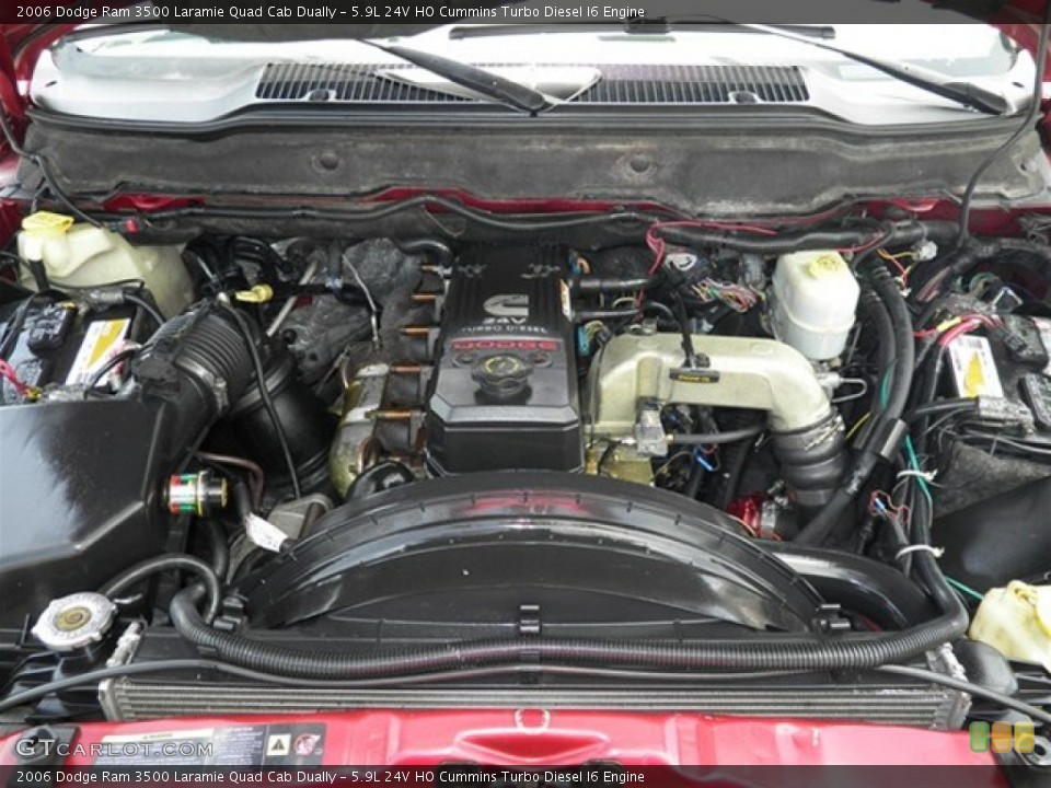5.9L 24V HO Cummins Turbo Diesel I6 Engine for the 2006 Dodge Ram 3500 #69819490