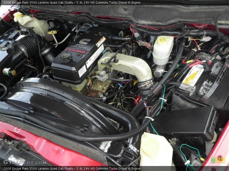 5.9L 24V HO Cummins Turbo Diesel I6 Engine for the 2006 Dodge Ram 3500 #69819499