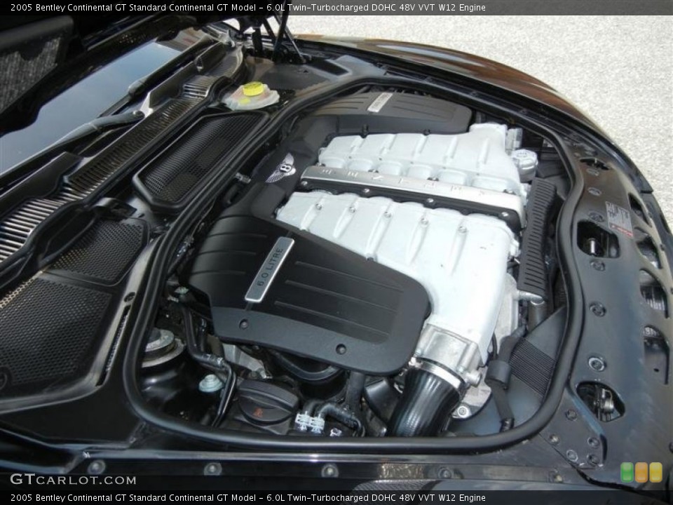 6.0L Twin-Turbocharged DOHC 48V VVT W12 Engine for the 2005 Bentley Continental GT #69827872