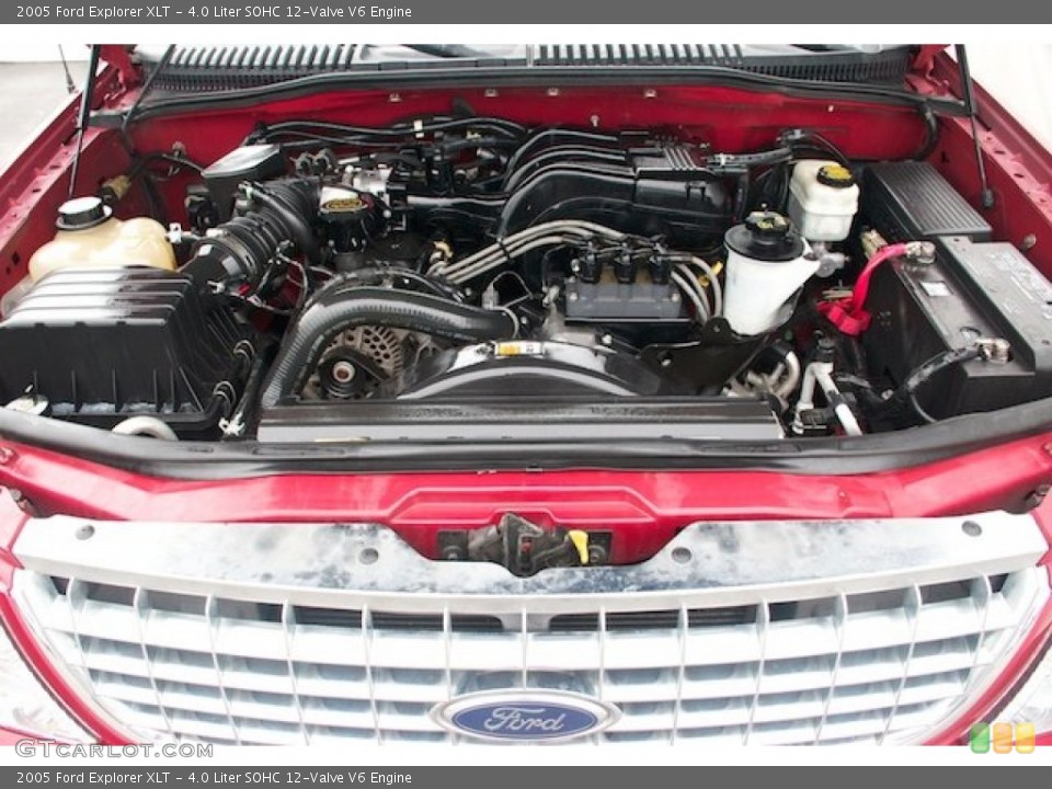 4.0 Liter SOHC 12-Valve V6 Engine for the 2005 Ford Explorer #69827917