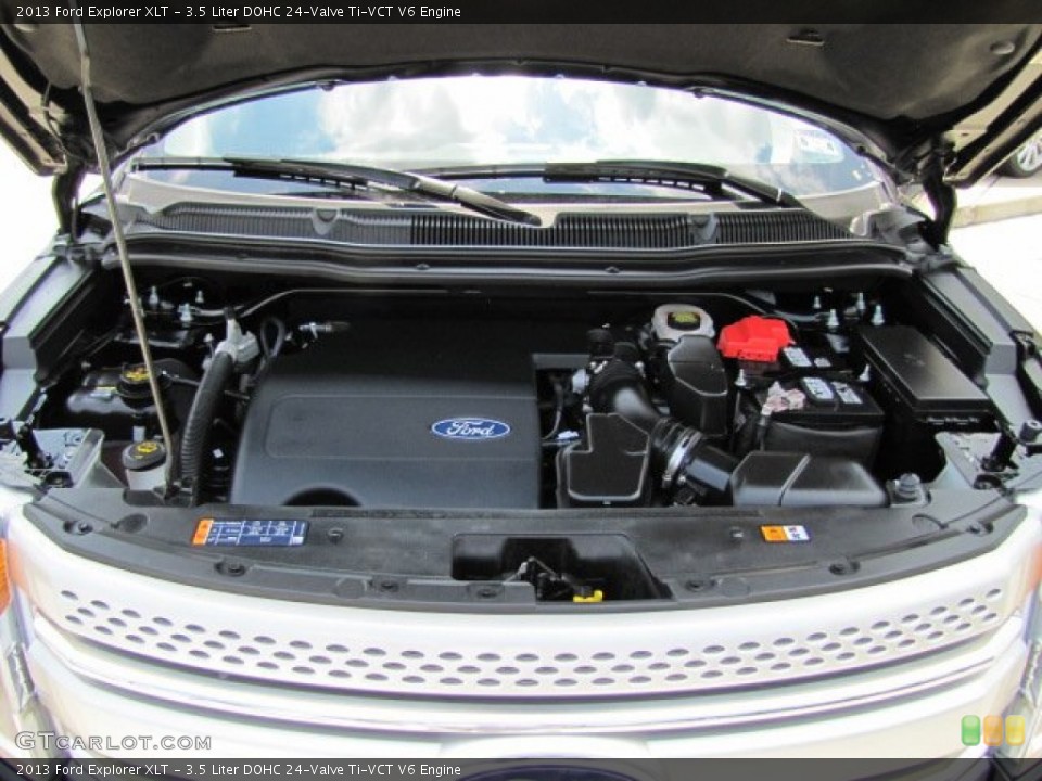 3.5 Liter DOHC 24-Valve Ti-VCT V6 Engine for the 2013 Ford Explorer #69830563