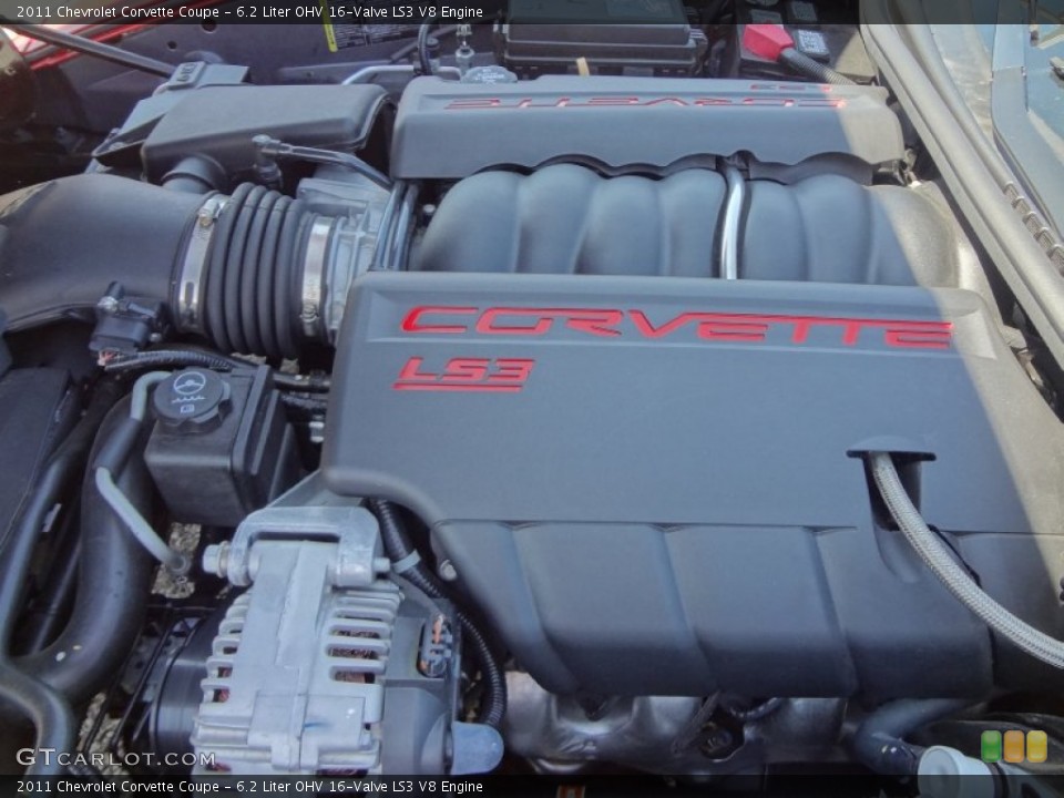 6.2 Liter OHV 16-Valve LS3 V8 Engine for the 2011 Chevrolet Corvette #69842287