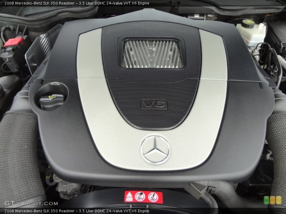 3.5 Liter DOHC 24-Valve VVT V6 2008 Mercedes-Benz SLK Engine