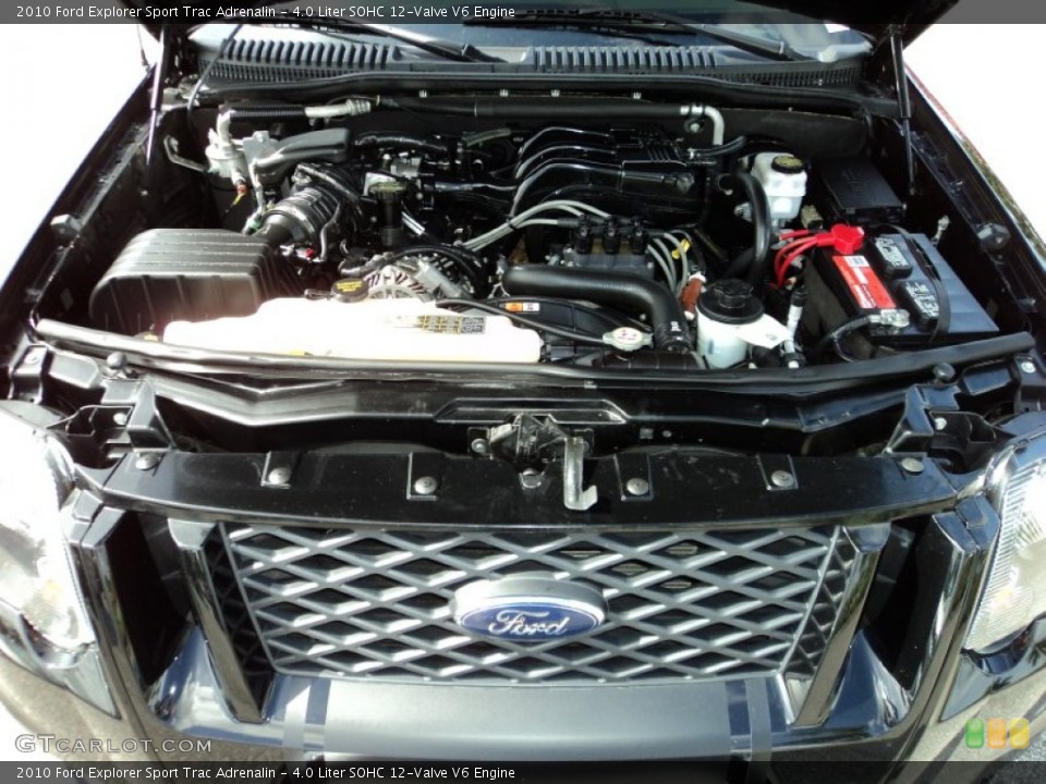4.0 Liter SOHC 12-Valve V6 2010 Ford Explorer Sport Trac Engine