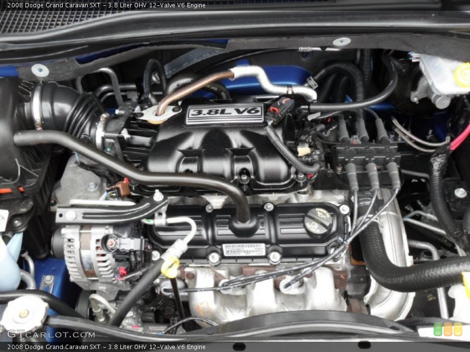 3.8 Liter OHV 12-Valve V6 Engine for the 2008 Dodge Grand Caravan #69850279