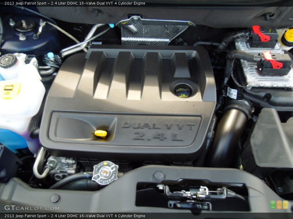 2.4 Liter DOHC 16-Valve Dual VVT 4 Cylinder Engine for the 2013 Jeep Patriot #69851494