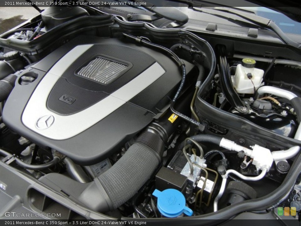 3.5 Liter DOHC 24-Valve VVT V6 Engine for the 2011 Mercedes-Benz C #69871588