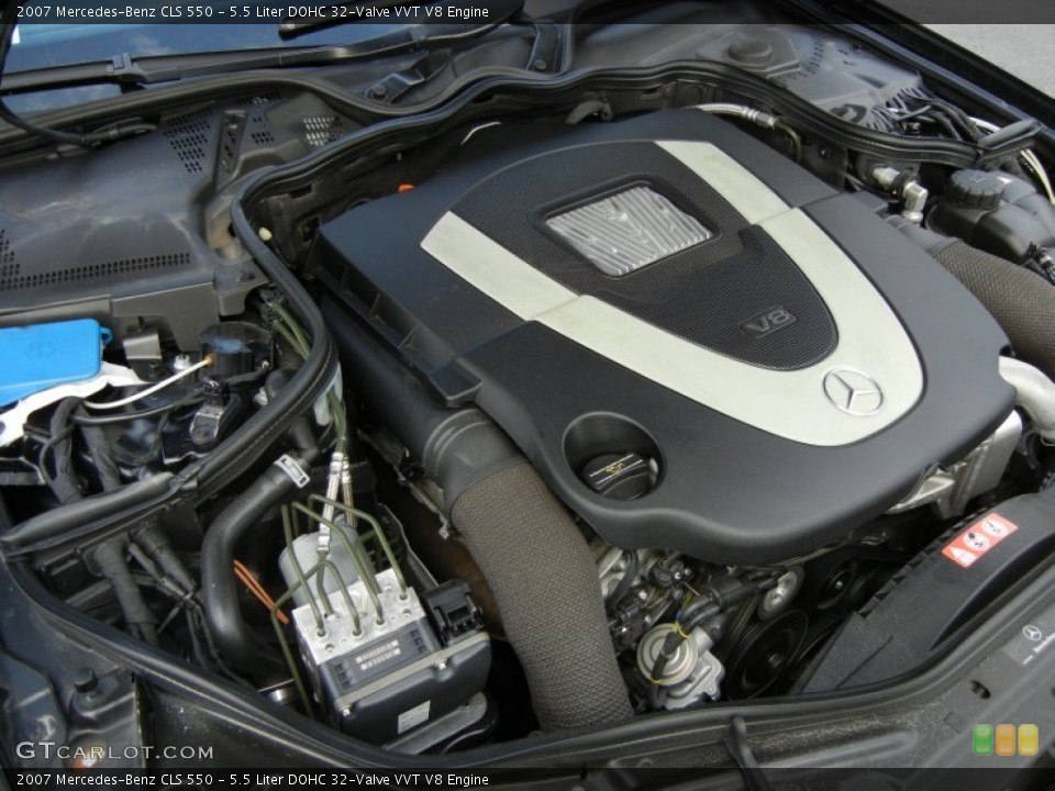 5.5 Liter DOHC 32-Valve VVT V8 Engine for the 2007 Mercedes-Benz CLS #69872671