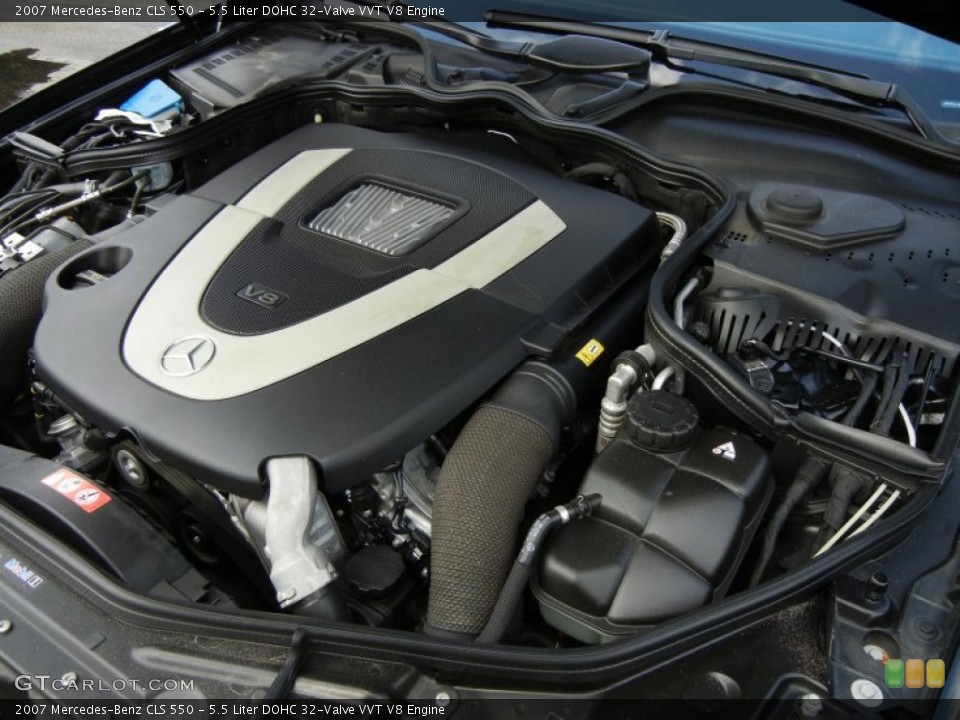 5.5 Liter DOHC 32-Valve VVT V8 Engine for the 2007 Mercedes-Benz CLS #69872680