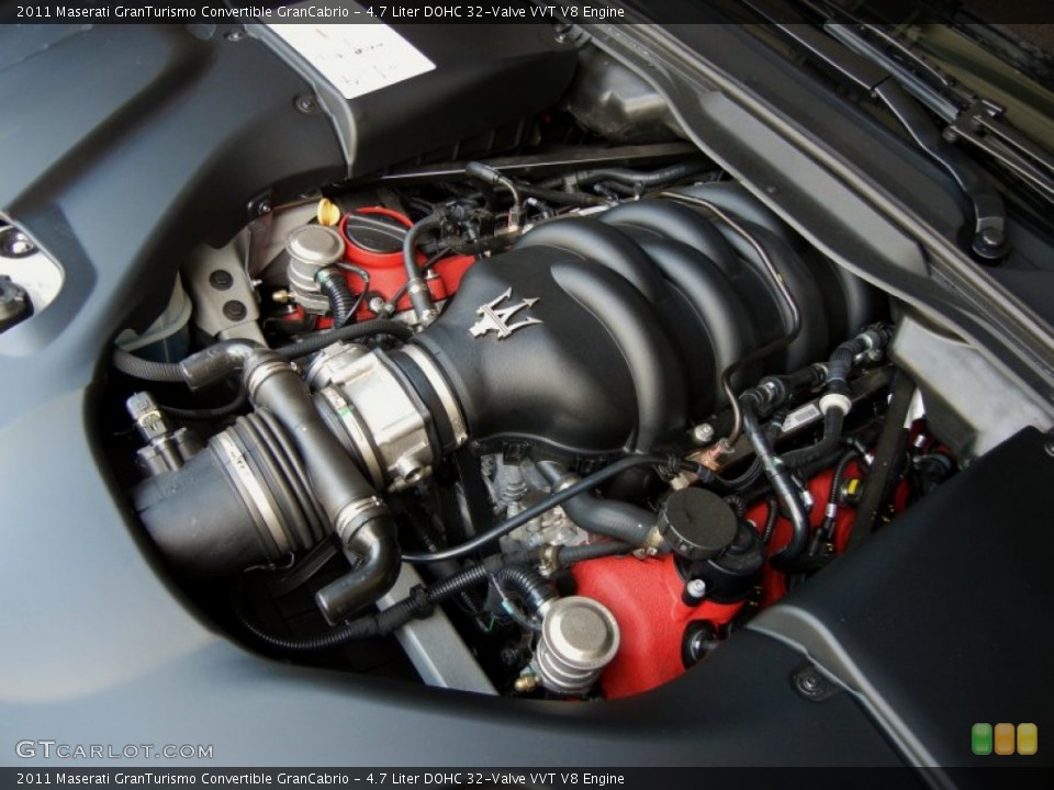 4.7 Liter DOHC 32-Valve VVT V8 Engine for the 2011 Maserati GranTurismo Convertible #69872752