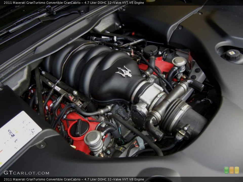 4.7 Liter DOHC 32-Valve VVT V8 Engine for the 2011 Maserati GranTurismo Convertible #69872767