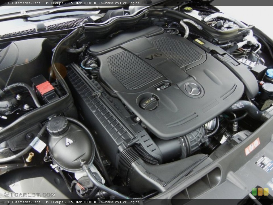 3.5 Liter DI DOHC 24-Valve VVT V6 2013 Mercedes-Benz C Engine