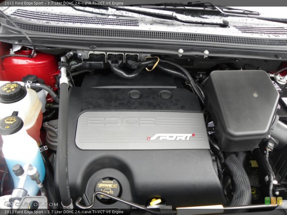 3.7 Liter DOHC 24-Valve Ti-VCT V6 Engine for the 2013 Ford Edge #69889216