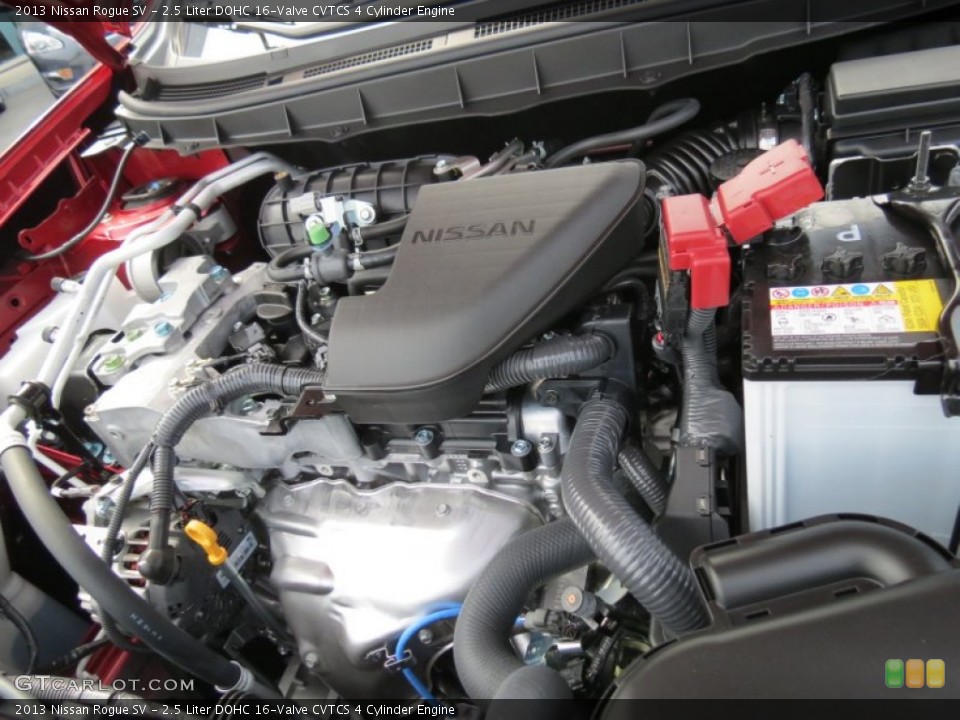 2.5 Liter DOHC 16-Valve CVTCS 4 Cylinder Engine for the 2013 Nissan Rogue #69890899
