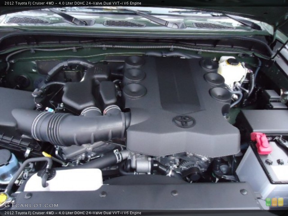 4.0 Liter DOHC 24-Valve Dual VVT-i V6 Engine for the 2012 Toyota FJ Cruiser #69900868