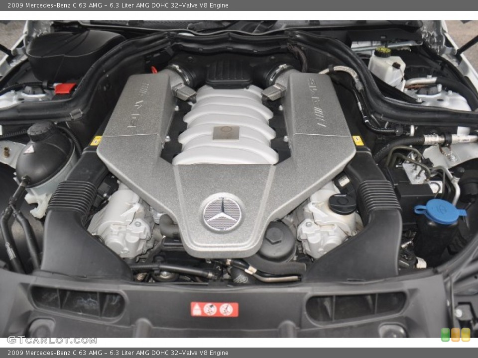 6.3 Liter AMG DOHC 32-Valve V8 Engine for the 2009 Mercedes-Benz C #69905599