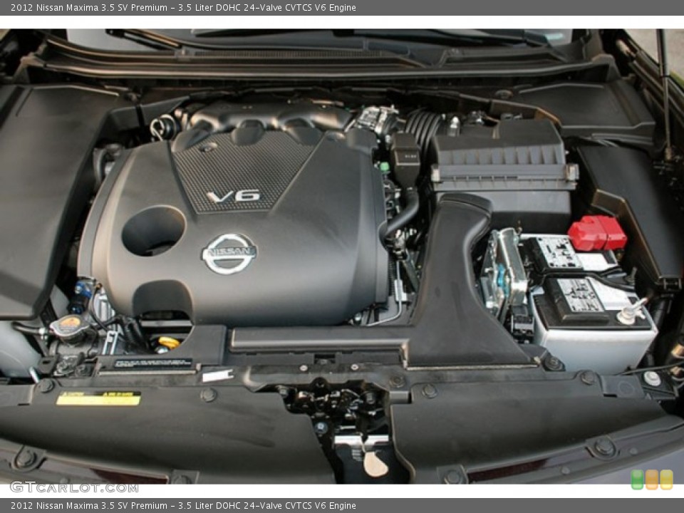 3.5 Liter DOHC 24-Valve CVTCS V6 Engine for the 2012 Nissan Maxima #69906194
