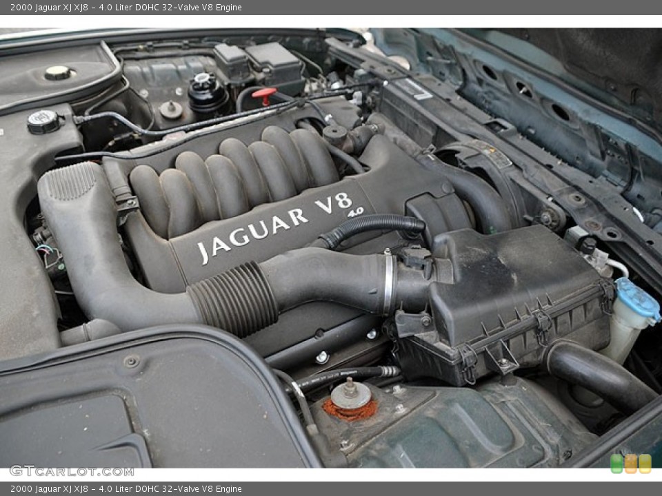 4.0 Liter DOHC 32-Valve V8 Engine for the 2000 Jaguar XJ #69909161