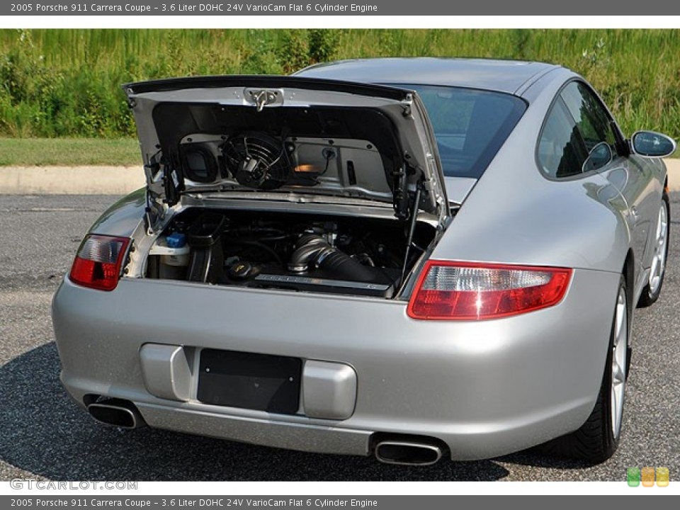 3.6 Liter DOHC 24V VarioCam Flat 6 Cylinder Engine for the 2005 Porsche 911 #69910466