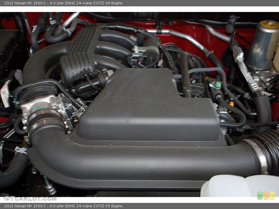 4.0 Liter DOHC 24-Valve CVTCS V6 2012 Nissan NV Engine