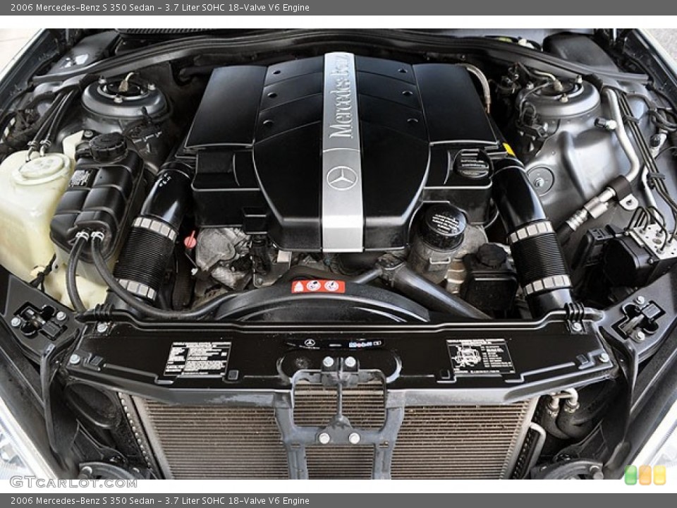 3.7 Liter SOHC 18-Valve V6 Engine for the 2006 Mercedes-Benz S #69913448