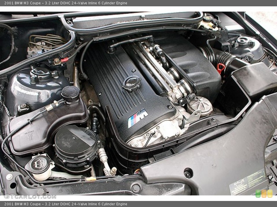 3.2 Liter DOHC 24-Valve Inline 6 Cylinder Engine for the 2001 BMW M3 #69913672