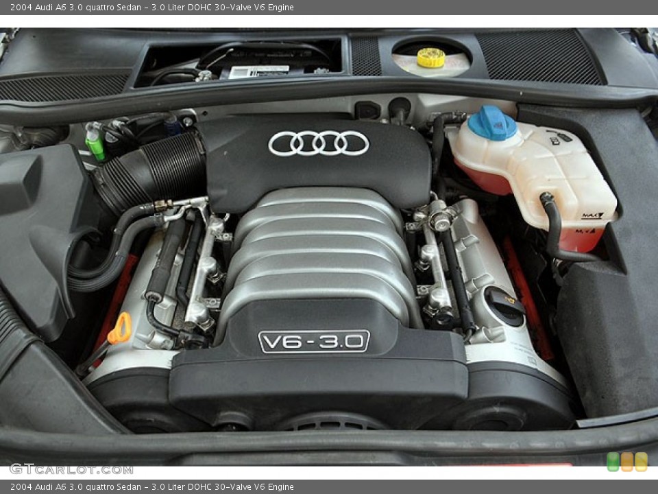 3.0 Liter DOHC 30-Valve V6 Engine for the 2004 Audi A6 #69918944