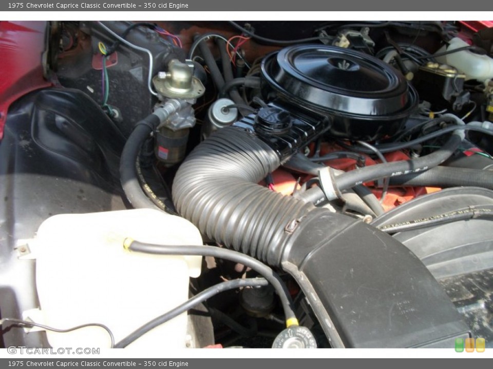 350 cid 1975 Chevrolet Caprice Classic Engine