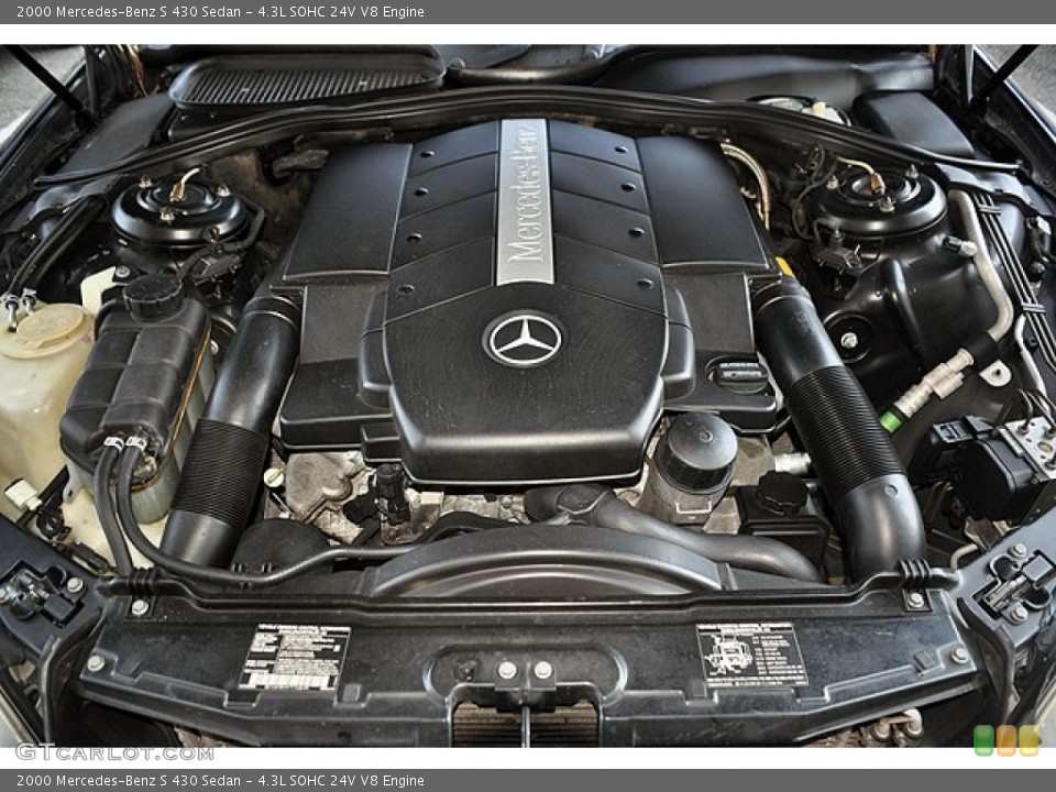 4.3L SOHC 24V V8 Engine for the 2000 Mercedes-Benz S #69920141
