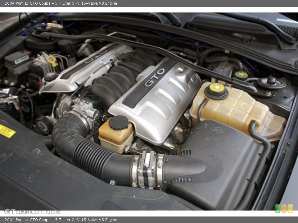5.7 Liter OHV 16-Valve V8 Engine for the 2004 Pontiac GTO #69920891