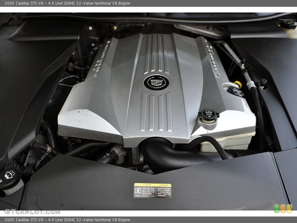 4.6 Liter DOHC 32-Valve Northstar V8 2005 Cadillac STS Engine