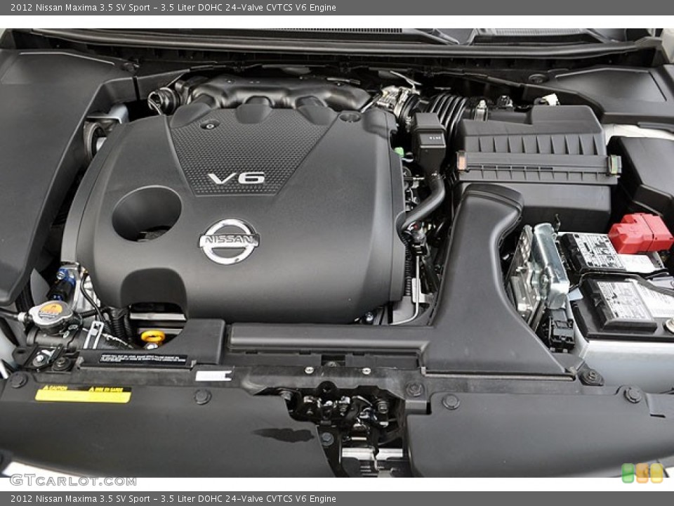 3.5 Liter DOHC 24-Valve CVTCS V6 Engine for the 2012 Nissan Maxima #69937359