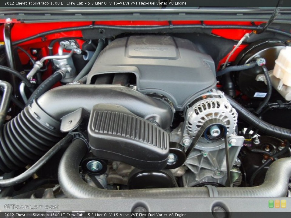 5.3 Liter OHV 16-Valve VVT Flex-Fuel Vortec V8 Engine for the 2012 Chevrolet Silverado 1500 #69947853